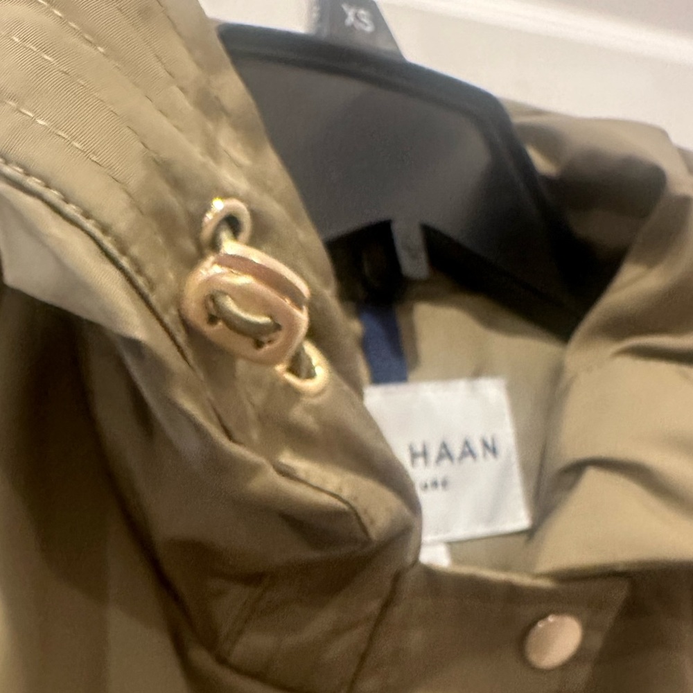 Cole Haan signature olive Khaki Women's Utility Jacket - Picture 17 of 17